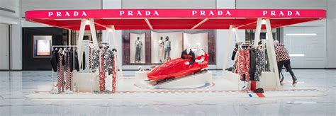 prada shine pop up|Prada On Ice Locations.